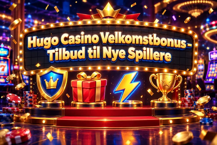 Hugo Casino Velkomstbonus - Tilbud til Nye Spillere