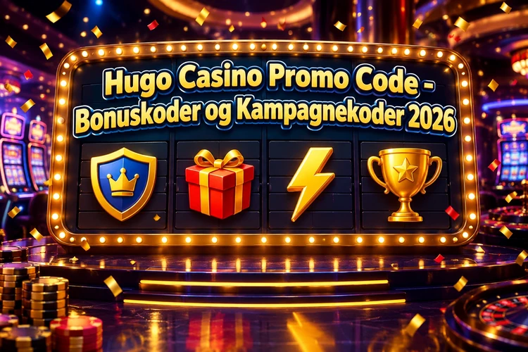 Hugo Casino Promo Code - Bonuskoder og Kampagnekoder 2026