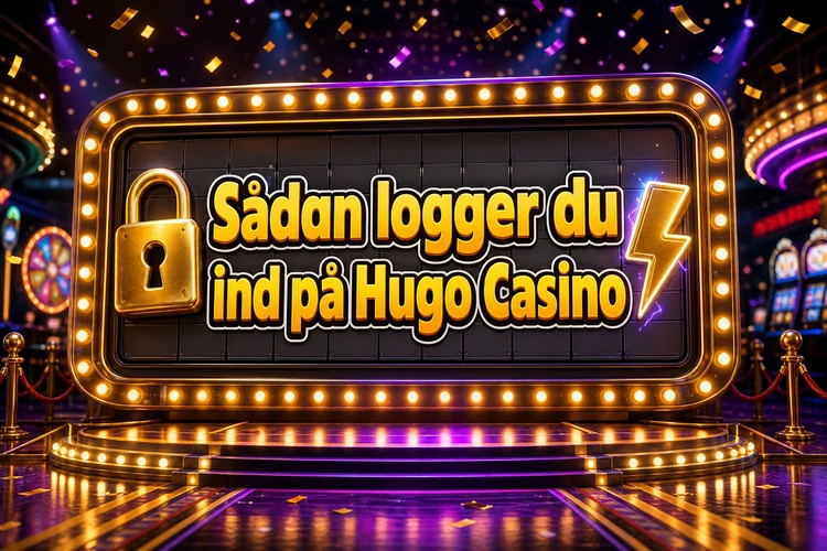 Sådan logger du ind på Hugo Casino