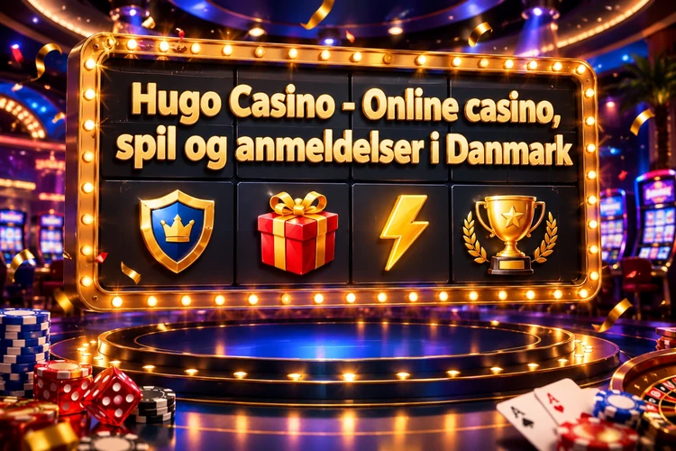 Hugo Casino - Online casino, spil og anmeldelser i Danmark